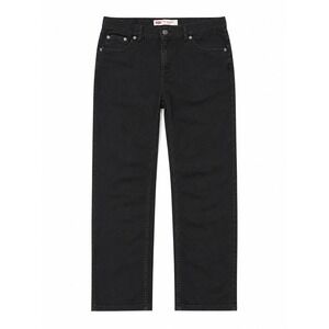 Levi's 502 Regular Taper Black Jeans Women's Size 16 Regular W28 L28 Denim